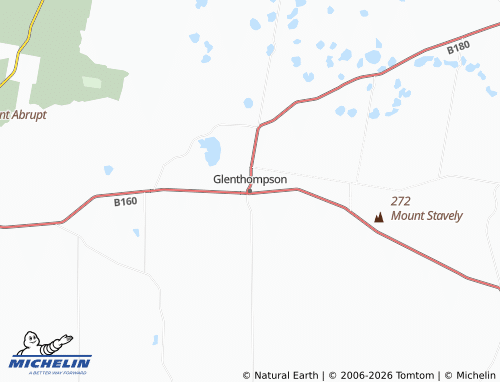 Mapa MICHELIN Glenthompson - ViaMichelin