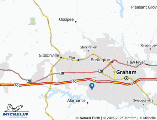 MICHELIN Elon map - ViaMichelin