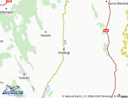 MICHELIN-Landkarte Hurdugi - ViaMichelin