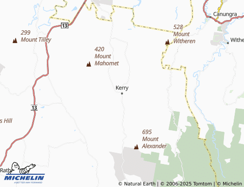 MICHELIN Kerry map - ViaMichelin