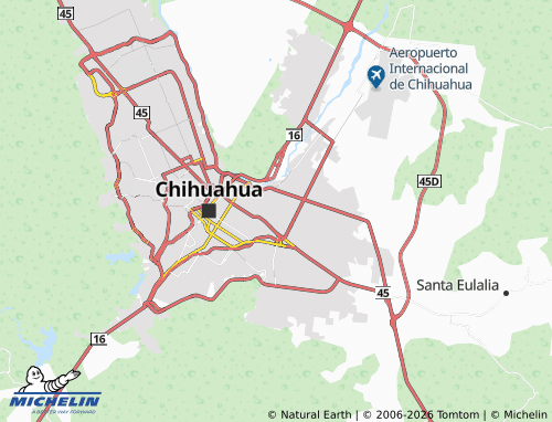 Mappa MICHELIN Antiguo Lienzo Charro - ViaMichelin