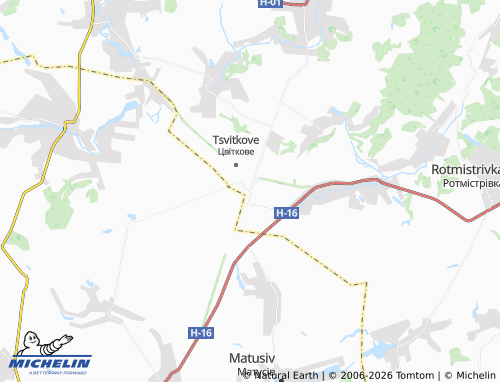 Mapa MICHELIN Lenske - ViaMichelin