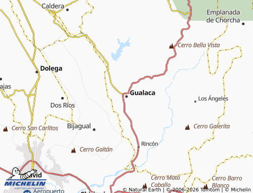 Mappa MICHELIN Gualaca - ViaMichelin