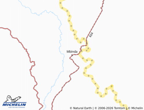 Mappa MICHELIN Mbinda - ViaMichelin