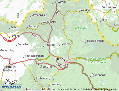 MICHELIN Schorbach map - ViaMichelin
