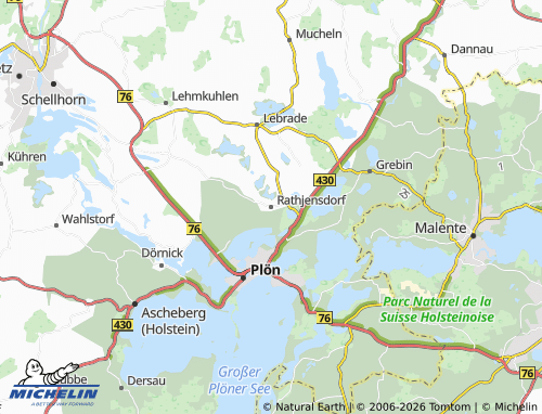 MICHELIN Rathjensdorf map - ViaMichelin