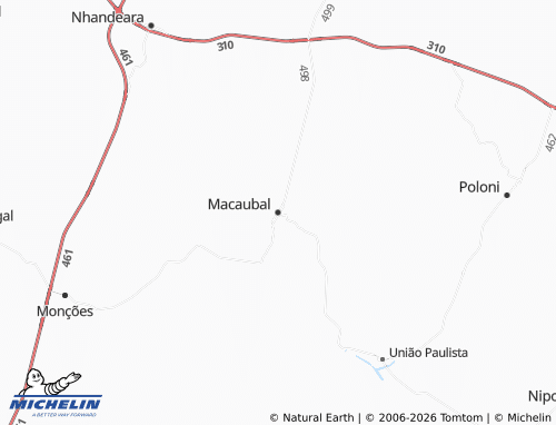 Mapa MICHELIN Macaubal - ViaMichelin