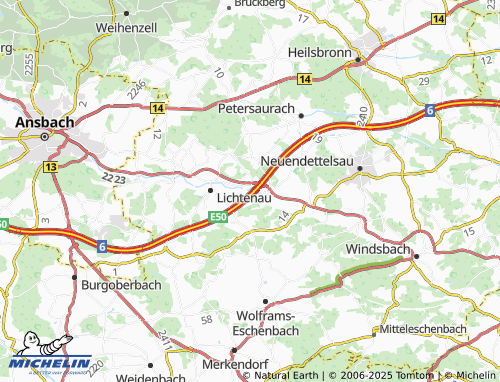 MICHELIN Waltendorf map - ViaMichelin