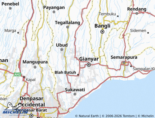 Mapa MICHELIN Bedulu - ViaMichelin