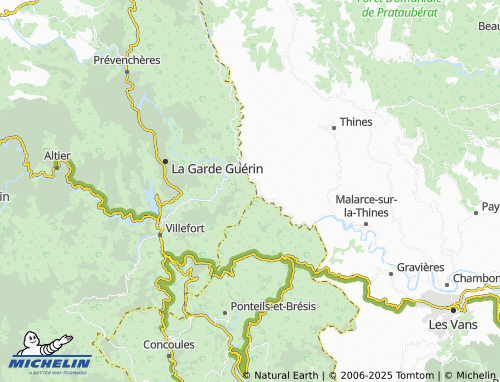 MICHELIN Les Aidons map - ViaMichelin