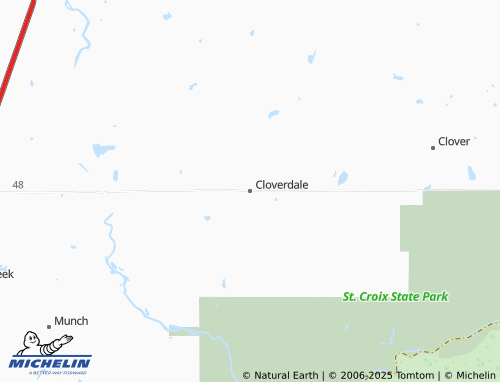 MICHELIN Cloverdale map - ViaMichelin