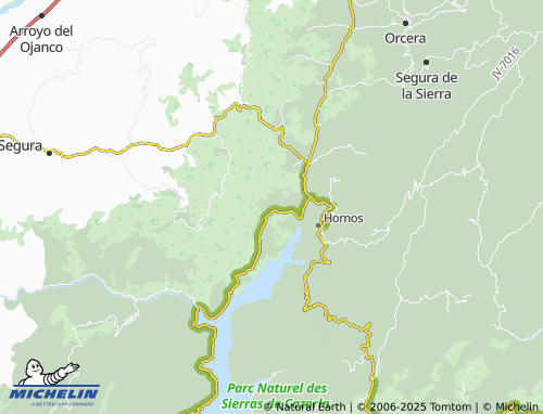 MICHELIN El Tovar map - ViaMichelin