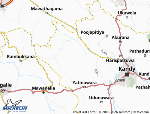 Mappa MICHELIN Sivurupitiya - ViaMichelin