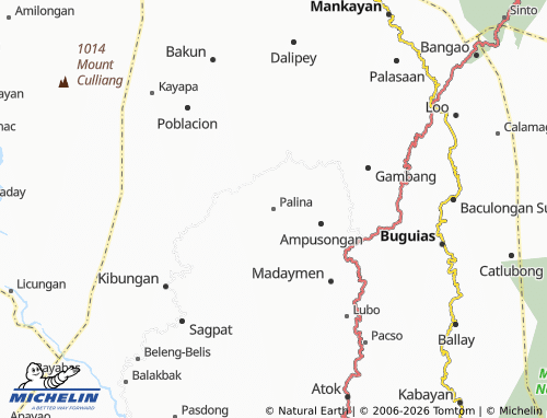 MICHELIN Palina map - ViaMichelin
