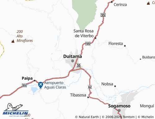 MICHELIN La Paz map - ViaMichelin