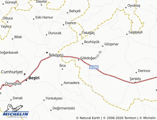 Mappa MICHELIN Gökdoğan - ViaMichelin