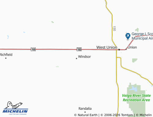 Mappa MICHELIN Windsor - ViaMichelin