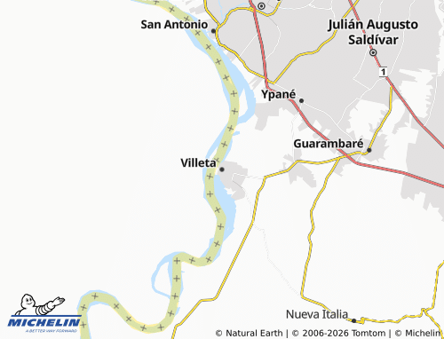 Carte MICHELIN Villeta - ViaMichelin