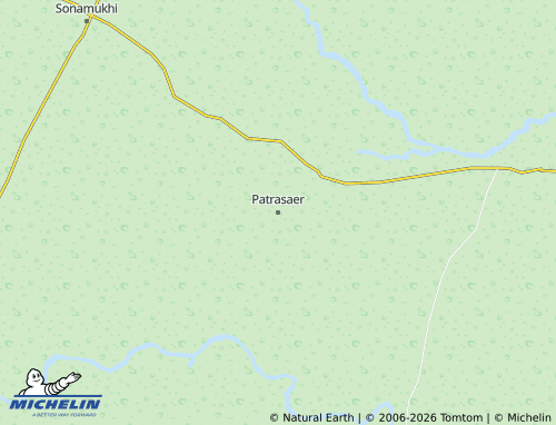 MICHELIN Patrasaer map - ViaMichelin