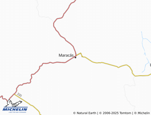 MICHELIN Maracás map - ViaMichelin