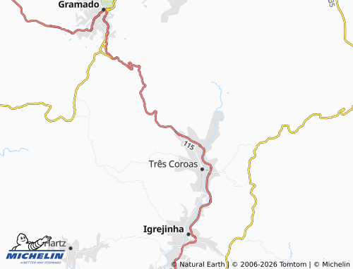 Mapa MICHELIN Moreira - ViaMichelin