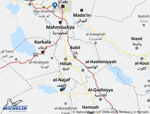 Carte MICHELIN Bâbil - ViaMichelin