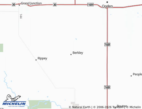 Mappa MICHELIN Berkley - ViaMichelin