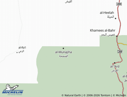 Carte MICHELIN al-Munajiha - ViaMichelin