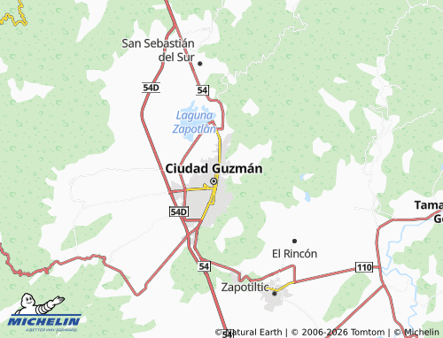 Mapa MICHELIN Conjunto Modernidad - ViaMichelin