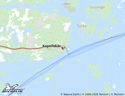 Mapa MICHELIN Kapellskär - ViaMichelin