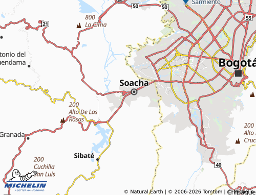 Carte MICHELIN Cohabitar - ViaMichelin