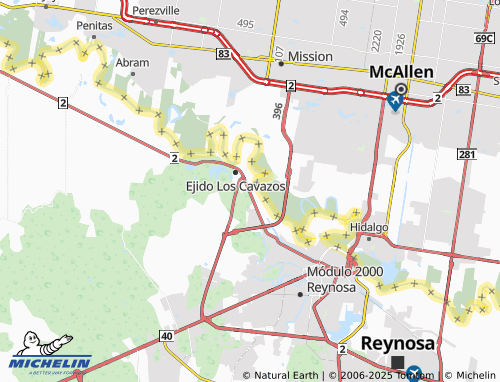 MICHELIN La Bocatama map - ViaMichelin