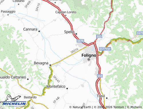 Mapa MICHELIN Fiamenga - ViaMichelin