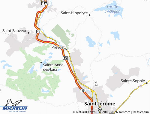 Carte MICHELIN Lesage - ViaMichelin