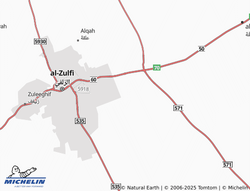 MICHELIN Margh District map - ViaMichelin
