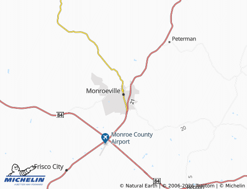 Mappa MICHELIN Monroeville - ViaMichelin
