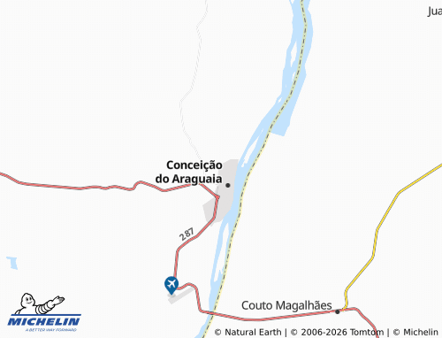 Mapa MICHELIN Novo Araguaia - ViaMichelin