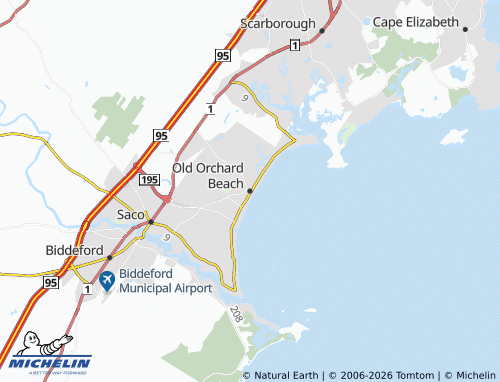 Mapa MICHELIN Old Orchard Beach - ViaMichelin