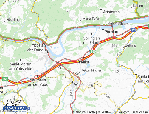 Mapa MICHELIN Obereichen - ViaMichelin