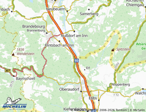 MICHELIN Einöden map - ViaMichelin