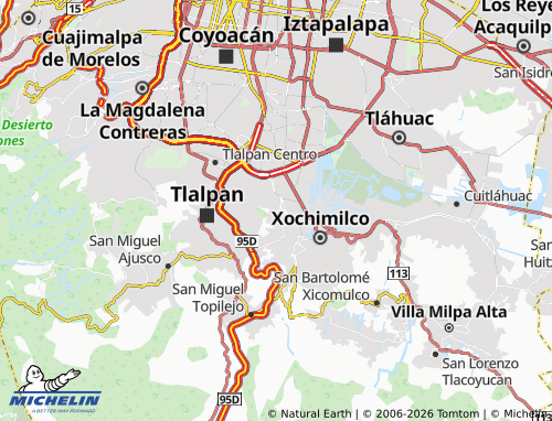 Mapa MICHELIN El Mirador - ViaMichelin