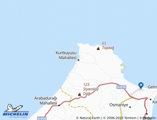 Mappa MICHELIN Kurtkuyusu Mahallesi - ViaMichelin