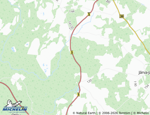 MICHELIN Oeti map - ViaMichelin