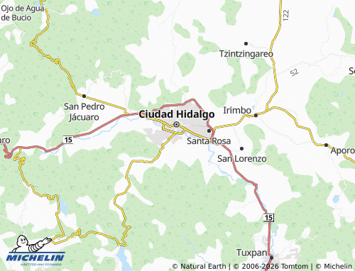 Mapa MICHELIN Tlaximaloyan - ViaMichelin