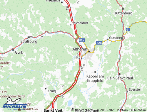 MICHELIN-Landkarte Brugga - ViaMichelin