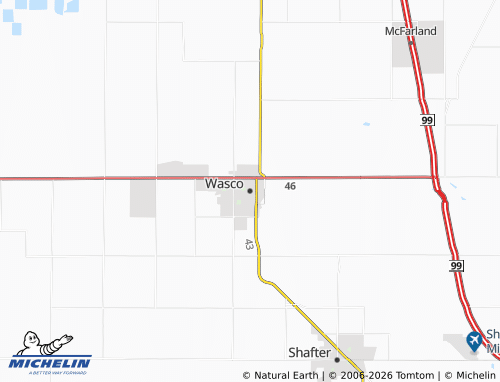 Mappa MICHELIN Wasco - ViaMichelin