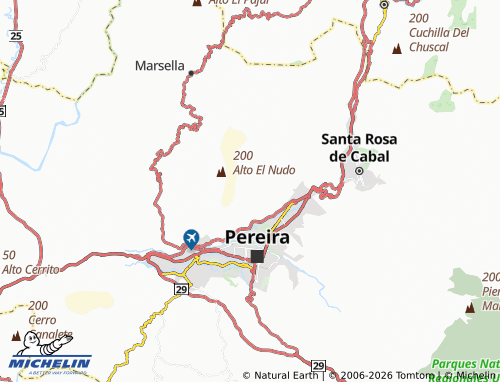 MICHELIN La Argentina map - ViaMichelin