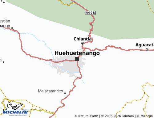 Mappa MICHELIN Huehuetenango - ViaMichelin