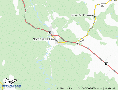 Carte MICHELIN Las Trojes - ViaMichelin