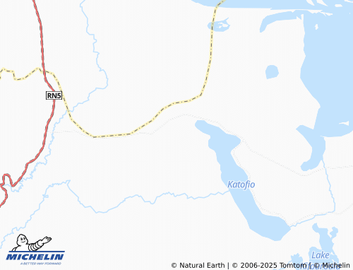 MICHELIN Kanondwe map - ViaMichelin